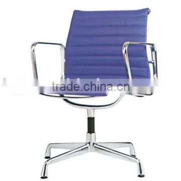 modern Leather hall furniture mid back office chair