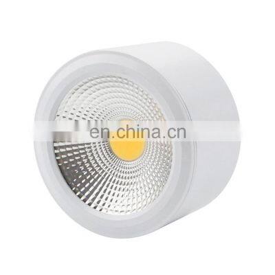 LED Surface Mounted Downlight Cylindrical spotlight Hotel Lighting COB Downlight