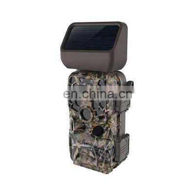2021 Hot New 4K WIFI Hunting Camera APP Control Real Time Animal Monitor With Solar Panel photo-2