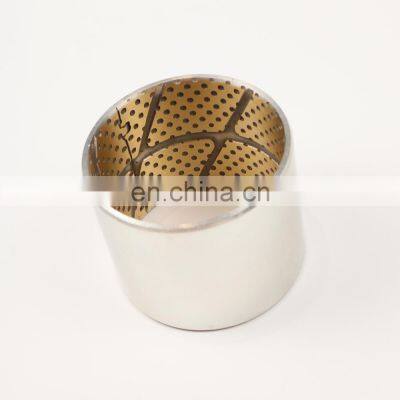 Steel Brass Base TCB30  Bimetal Bushing with Oil Groove