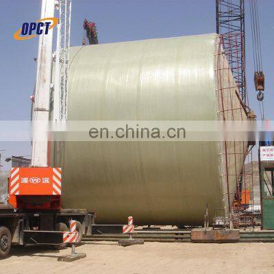 Fiberglass flocculation membrane tank ,oil frp tank farm