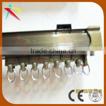 Ceiling mounted durable sliding curtain track