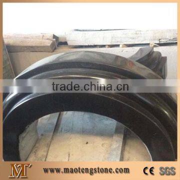 Hebei Black Granite Molding & Border,Stone Border Line photo-2