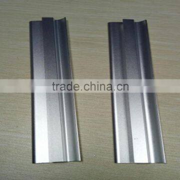 widely used popular sandblasting bright silvery decorative aluminium profile