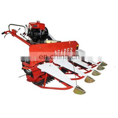 High quality paddy mini combine harvester small rice harvest machine