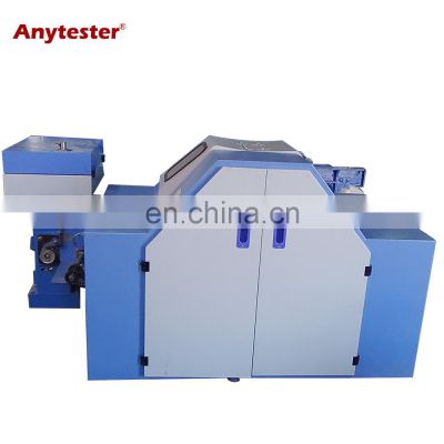 Mini Laboratory Carding Machine Produce A Continuous Web Or Sliver Suitable Two Rollers Feeding