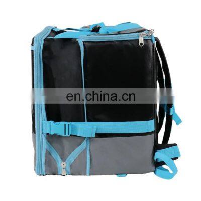 Waterproof Expandable Pizza Food Insulated Motorcycle Cooler Backpack Motorbike Bike Delivery Food Bag