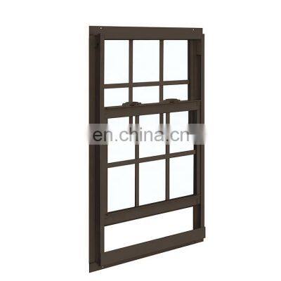 American style good quality vertical sliding window up down sliding windows