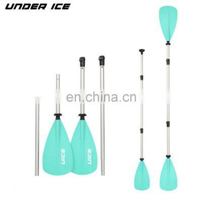 ISUP KAYAK 4-pieces Adjustable Paddle Various Colors for options for inflatable SUP paddle board