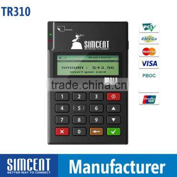 EMV PCI bluetooth chip card writer and reader