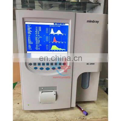 Being used portable laboratory built-in thermal printer Mindray bc2900 blood analyzer fully automated hematology analyzer