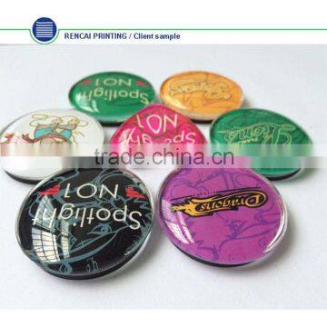 CMYK Process Opp Bag packing printing paper fridge magnet