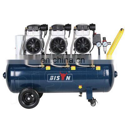 Bison China OEM Available Silence Portable Oil Free Air Dental Compressor Price