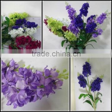 Artificial violet flower used to indoor decoration