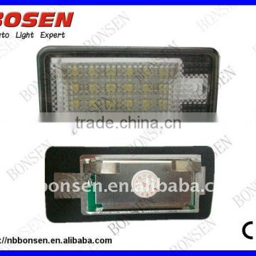 auto led license plate light for all AUDI TDI carswith with error canceller and CE certifcate