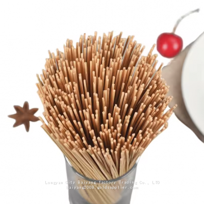 Factory direct sale incense bamboo stick Round Custom Cheap Round Bamboo Sticks For Incense Sticks