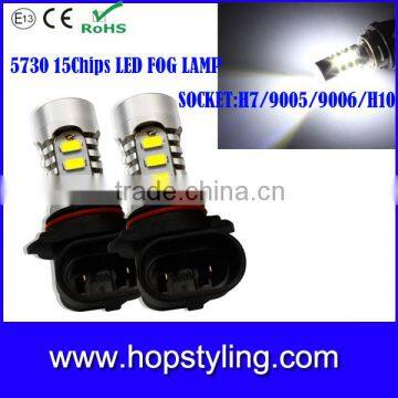 Cheap price for 9005/9006/H7/H10 LED Fog light , 5730 Fog light , auto fog light,yellow led fog light