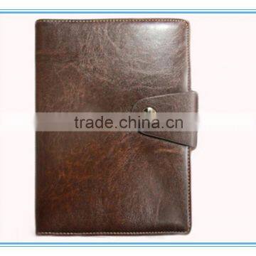 2014 popluar leather cover notebook NSHY-1022