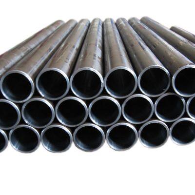 Cold-Drawn Carbon Steel Pipe Tube ASTM A192 A179 Black Paint Coating Mild Steel Seamless Steel Pipes For Heat Exchanger