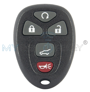 FCC KOBGT04A remote fob 5 button 315Mhz for Pontiac G5 G6 Chevrolet Malibu Saturn Aura 2007