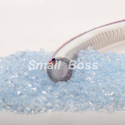 Transparent Flexible Soft PVC Water Garden Suction Hose Pipe PVC Hose PVC Compound Granules photo-2
