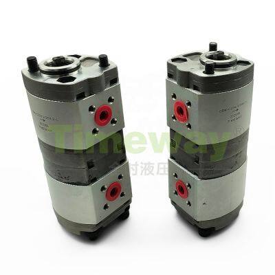 TIMEWAY CBK Series Hydraulic Double Gear Pump CBK-C204.3/204.3-L CBK-C203.2/203.2-L High Pressure Gear Oil Pump Customizable