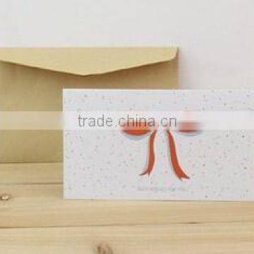paper cut kindly greeting card