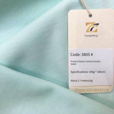 Guangzhifeng 3805# Yasha Cotton, 190g Cotton-polyester High-thread-count Double-sided T-shirt Fabric With Soft, Delicate and Smooth Handfeel, Suitable for Trendy and Fashionable Brands photo-2