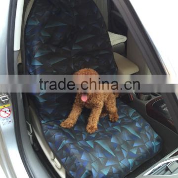 Removable front seat pet mat