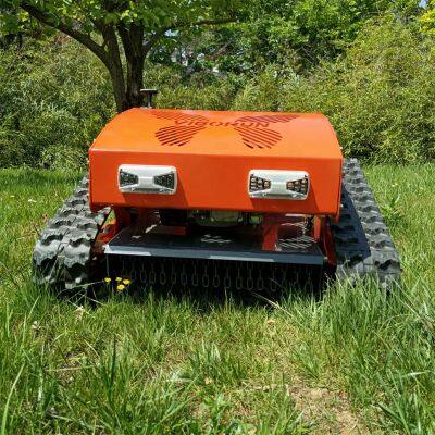 EPA Industrial Grade 4-Stroke Cordless Gasoline Powered Engine Adjustable Cutting Height 10-150MM Radio Controlled Lawn Mower photo-5