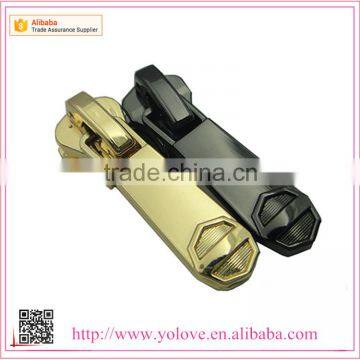 Rack Plating Golden Locking Luggage Zipper Sliders for Zipper photo-3