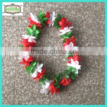 115cm-130cm 30-42 pairs flowers hawaiian flower lei garland                        
                                                Quality Choice