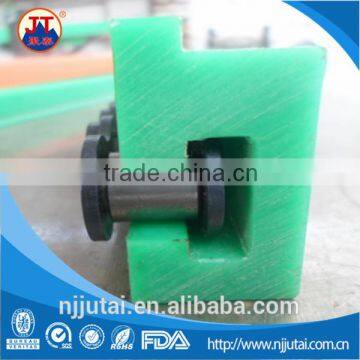 Color Size OEM guide rail green UHMWPE linear guide