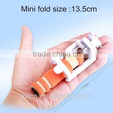 13.5cm Mini Foldable All-In-One Monopod,Selfie Stick With Cable QC32