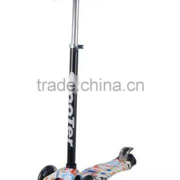 2016 portable modern colorful kids mini micro tri scooter with different design