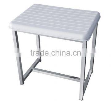 Pu freestanding shower seat for bathroom shower room