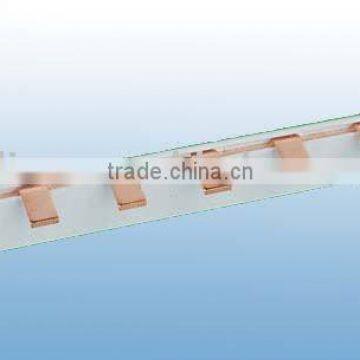 Pin type 1P Comb Busbar(busbar mcb,copper busbar)