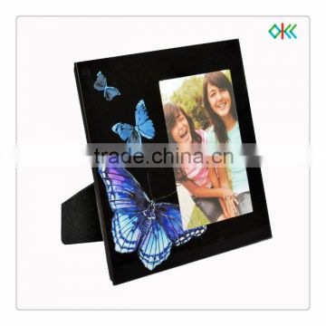 sister photo frame with glass material