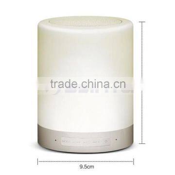 LED TF Aux Bluetooth 7 Colors Changering Wireless Smart Bluetooth Lamp Speaker With Blue Green Light Hook photo-2