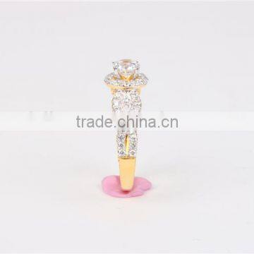 Thailand Jewelry Manufacturer Ring Made of Big Stone 18k Gold Plating Ring Designs photo-5