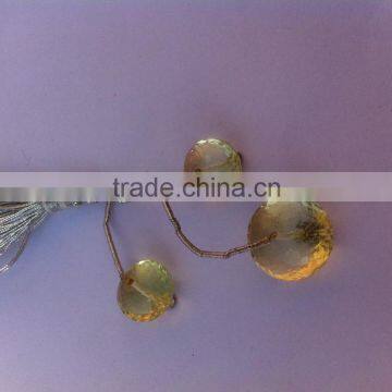 Lemon Topaz Pendant Earring Set photo-2