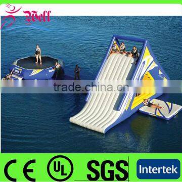 inflatable floating water slide / adult size inflatable water slide / commercial water slide