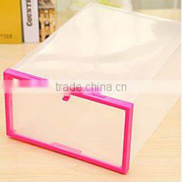 Plastic injection custom acrylic box for shoes