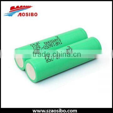 Wholesale 18650 battery 3.7V 30A 2500maH Samsung 25R Rechargeable Li-ion Battery