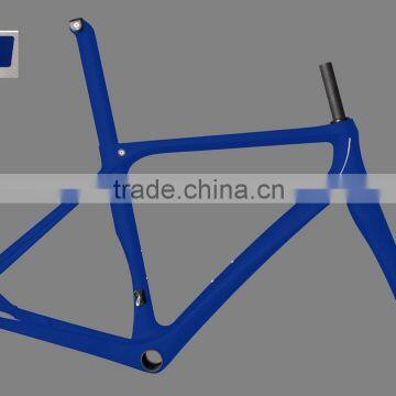 Carbon road disc frame bike D- brake thru axle bike frames RD01 front 100*15 rear 142*12