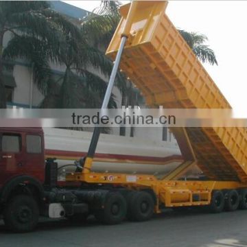 Low bed semi-trailer 40 ft flat bed semi trailer