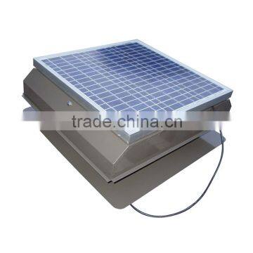 25W Square Solar Attic Fan for solar roof fan ventilators gable fans wall fans