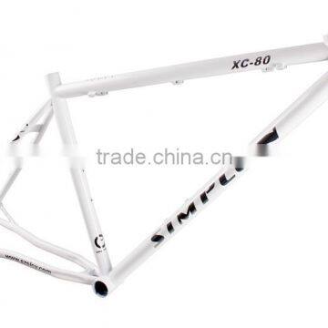 alloy Mountain bike frame XC80 White