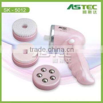 AS5012 3 in 1 Sonic Facial Cleanser Brush Face Peeler Massage photo-2