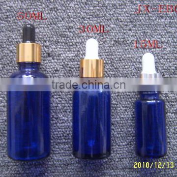 HD e cigarettee-liquid dropper bottles 30ml blue eliquid glass bottle